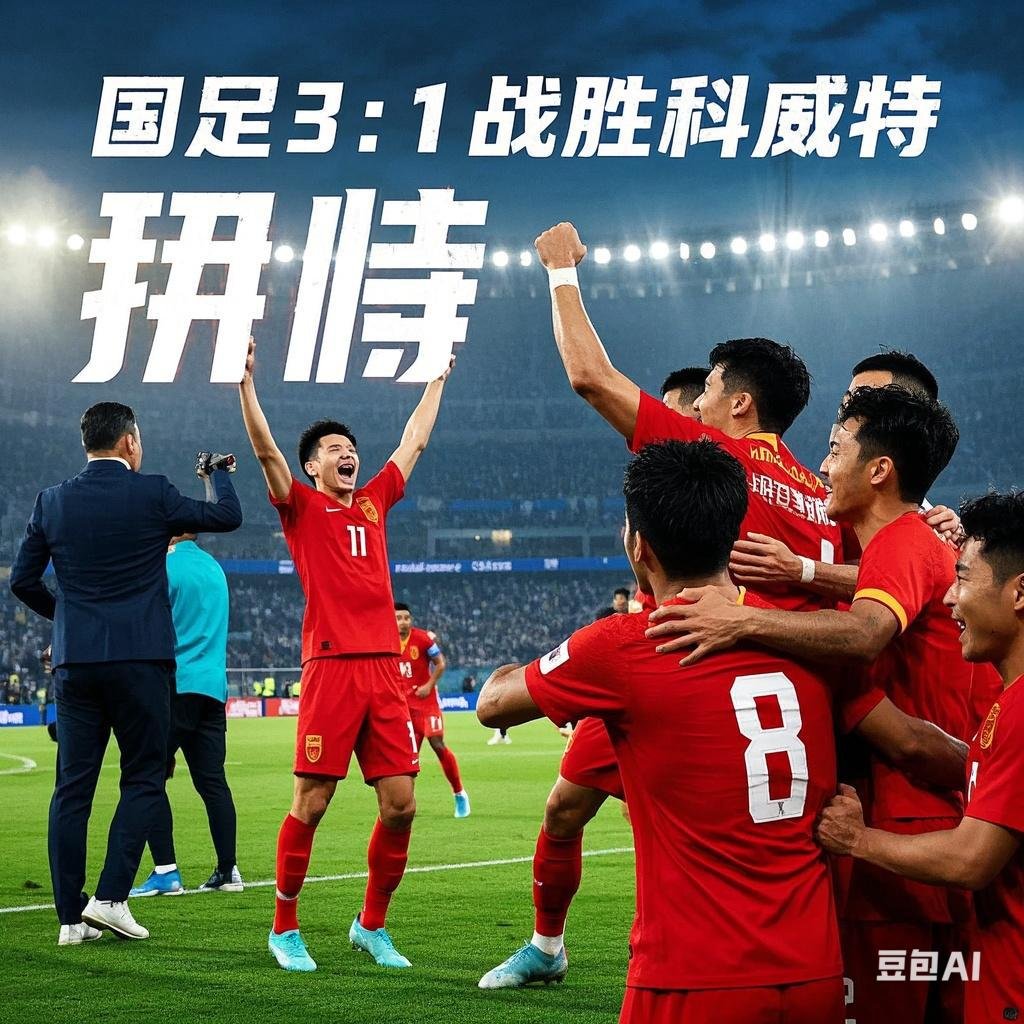 中国足球代表队比赛彰显实力，取得连胜